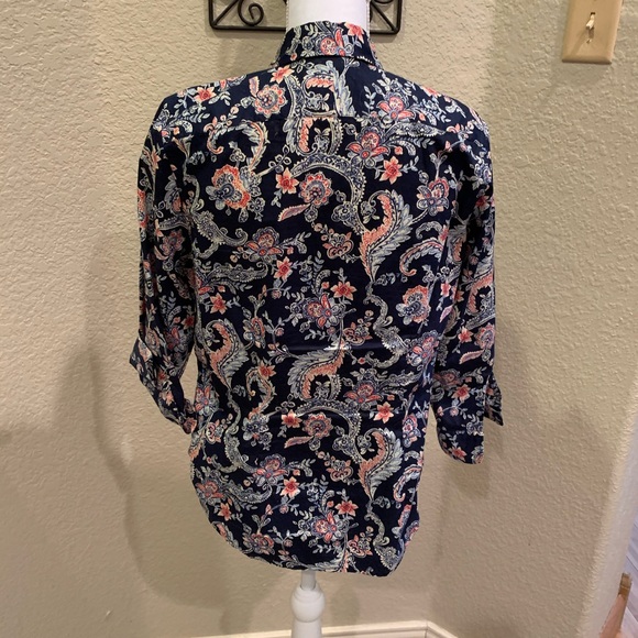 Button down shirt 3/4 sleeve - Picture 3 of 6